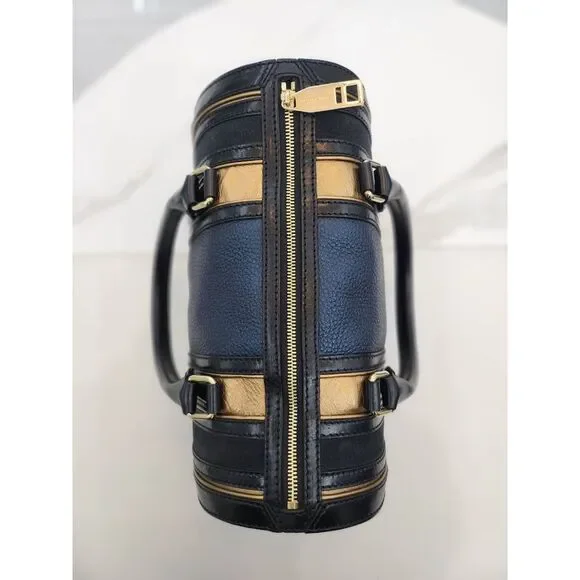 Luxury Boston Bowling Tote Shoulder Bag - Picture 3 of 10